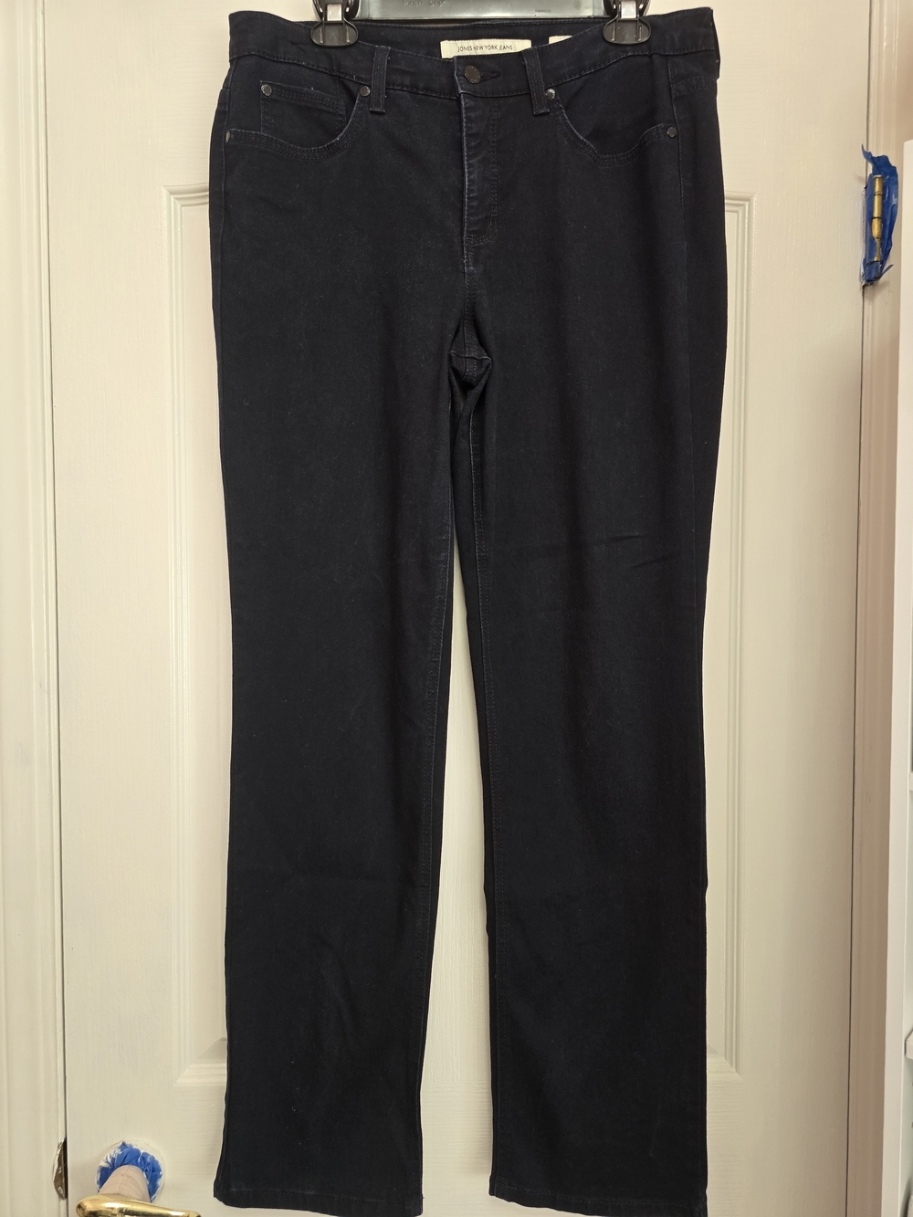 Jones New York Jeans Park Avenue Curvy - Dark Blue, size 12